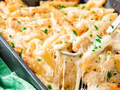 Oven Baked Pasta With Chicken