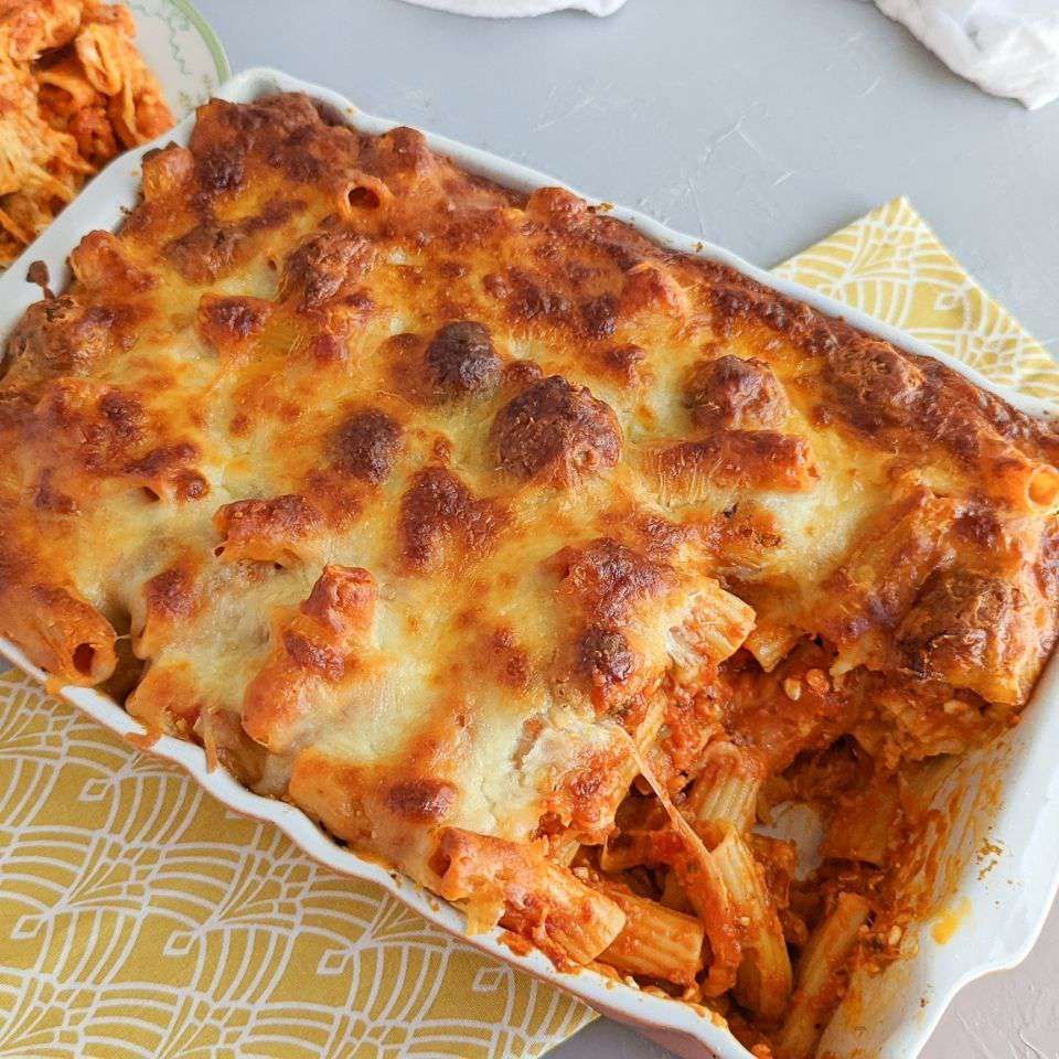 Sausage Pasta with Béchamel