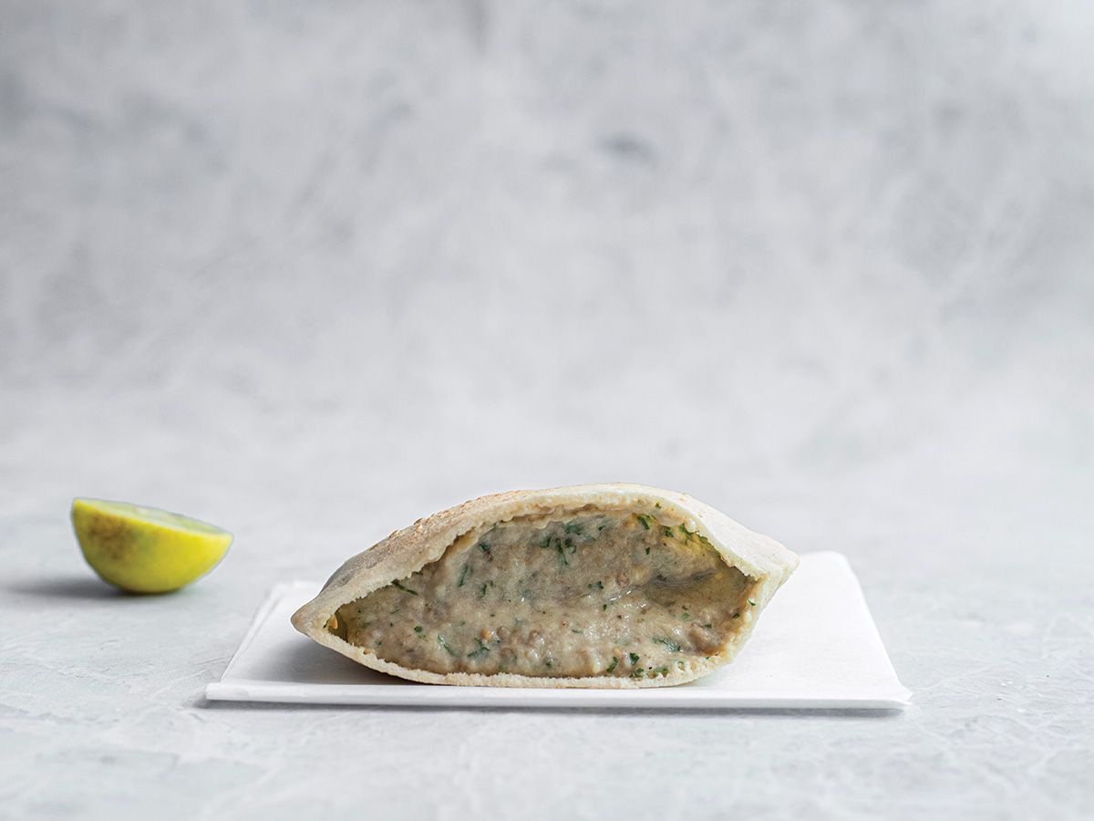Baba Ghanoush Sandwich