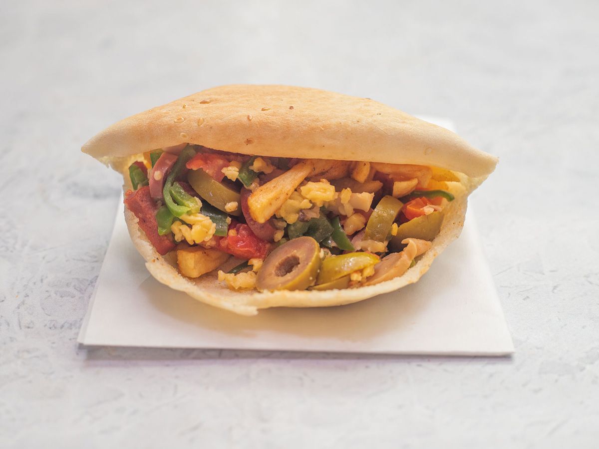 Bazooka Fingers Sandwich