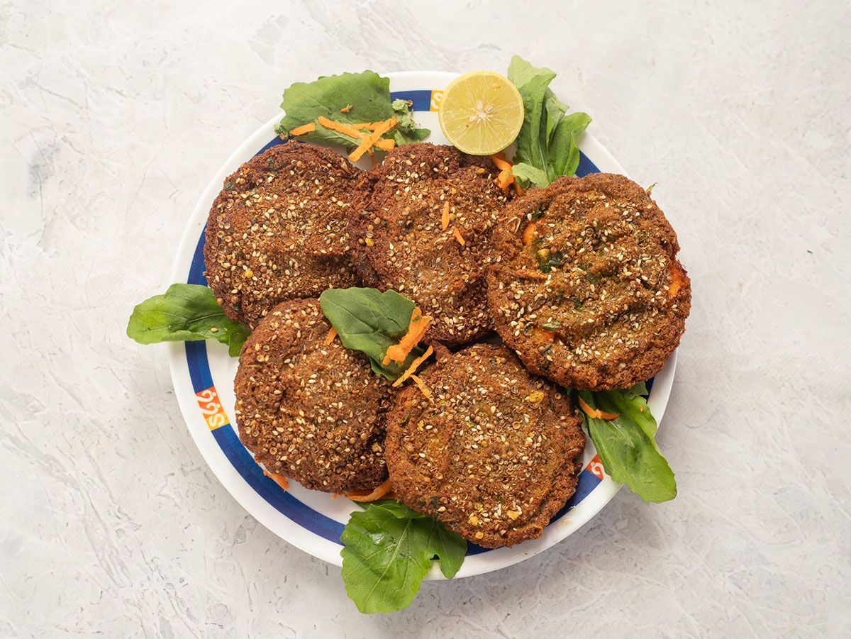 Falafel Pastrami Patty