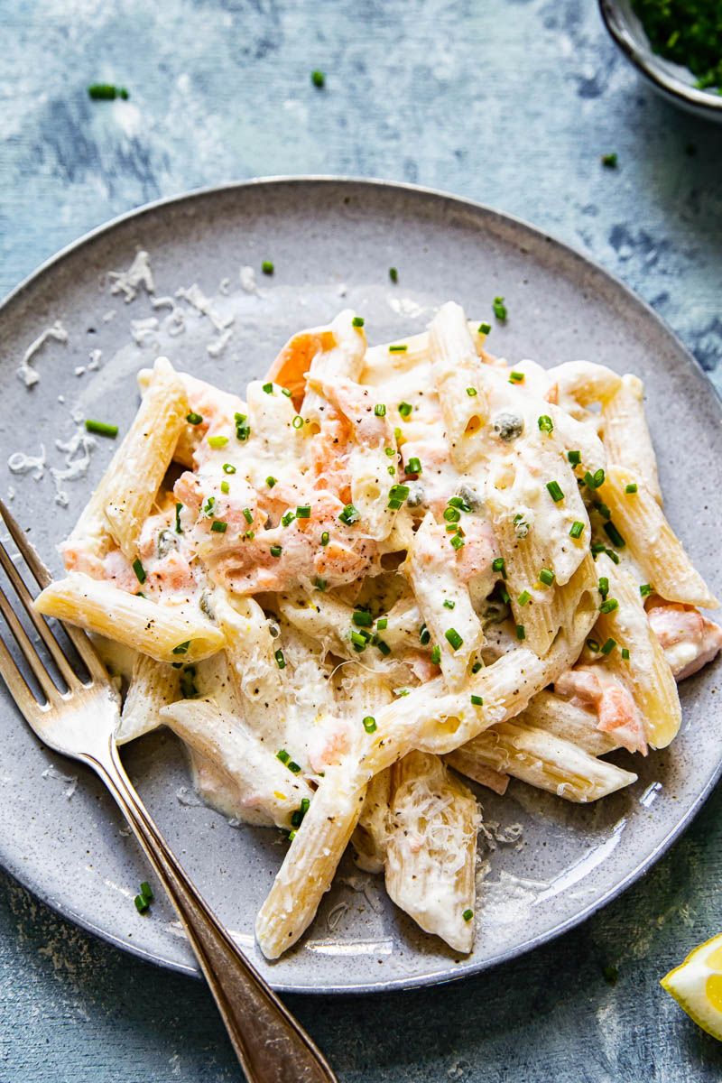 Penne al Salmone