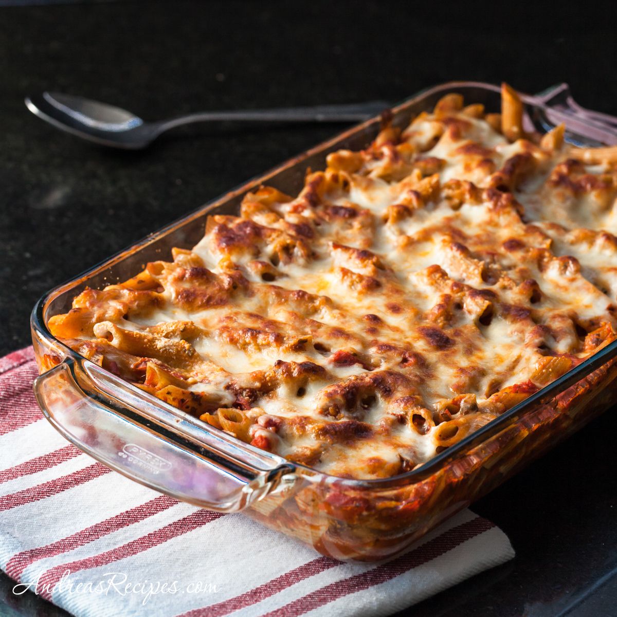 Liver Pasta With Mozzarella