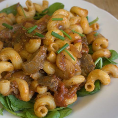 Pasta With Liver Casserole