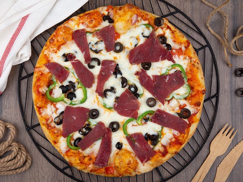 Pastrami Slices Pizza