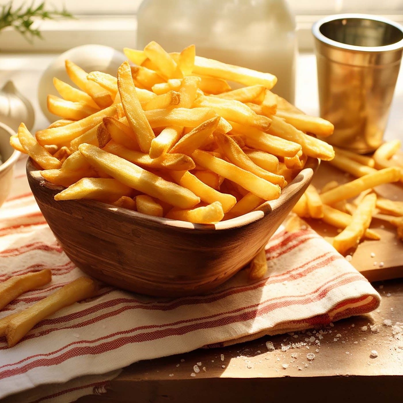 Potatoes with Pommes Frites