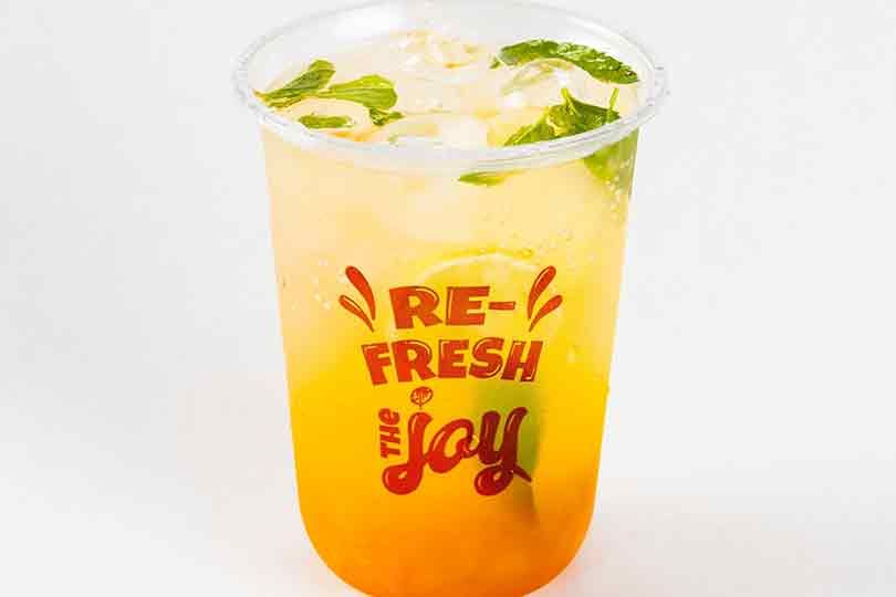 Peach Fizzy Drink