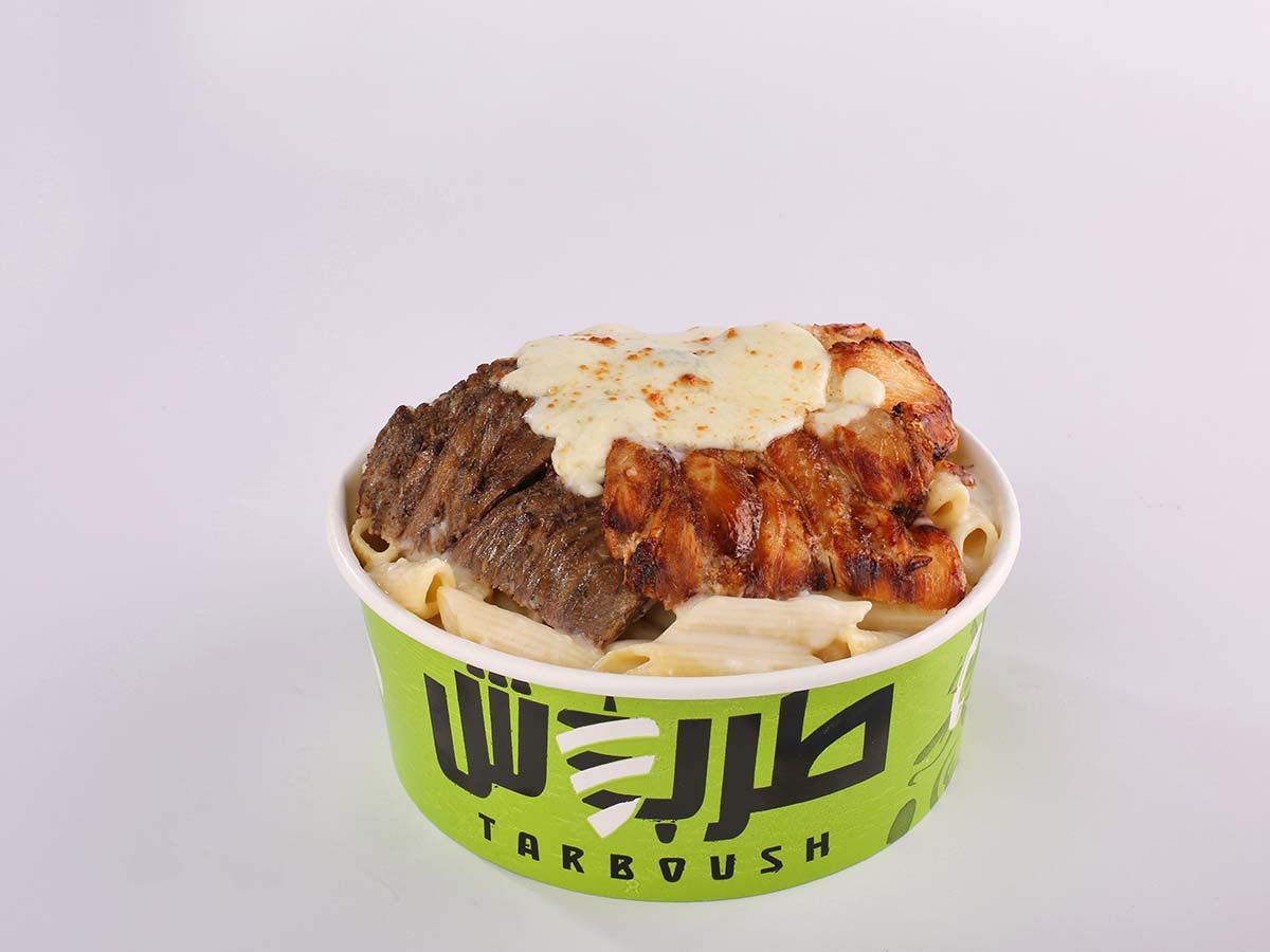 Penne Pasta With Mix Shawerma Large