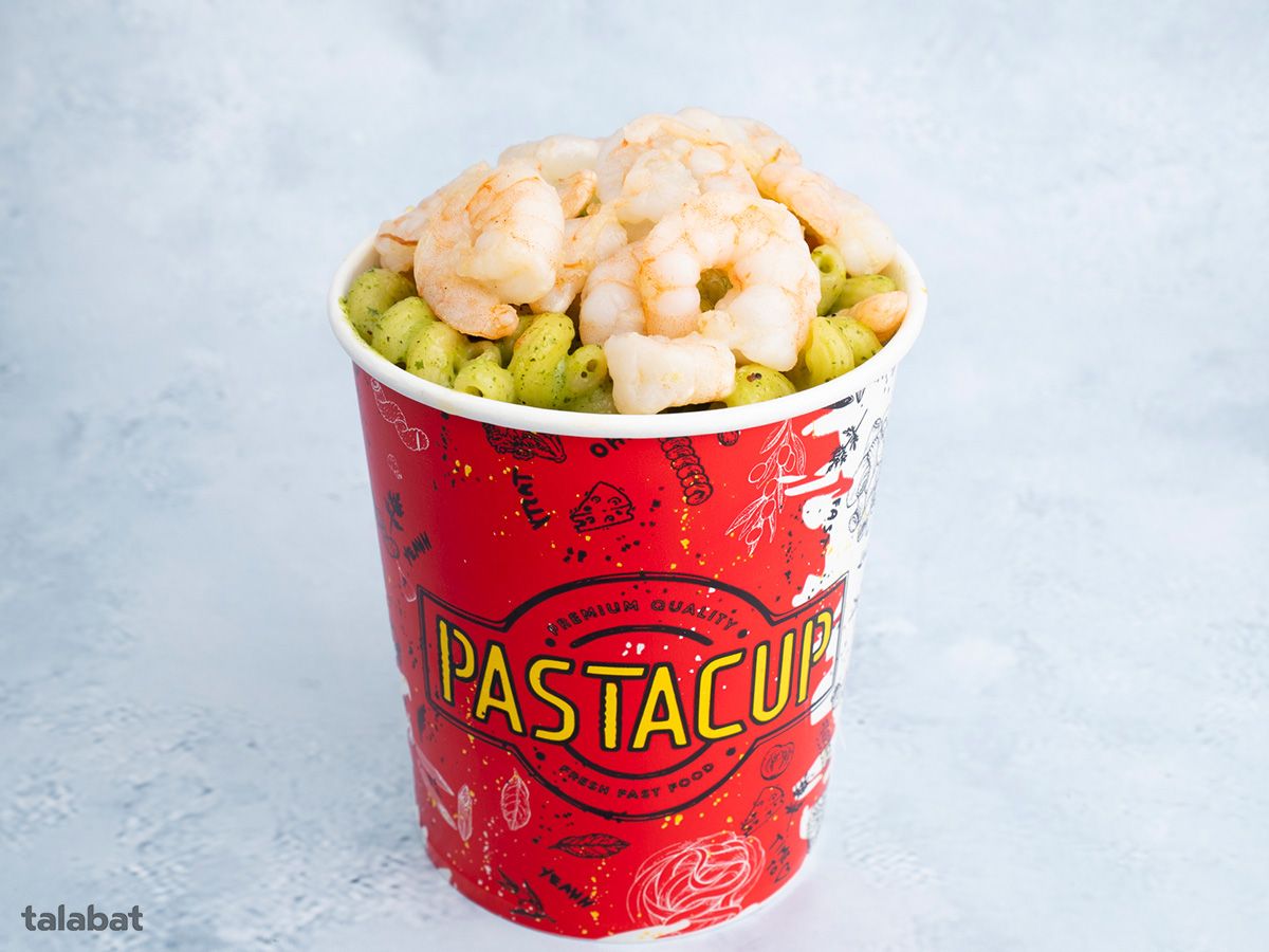 Pesto shrimp