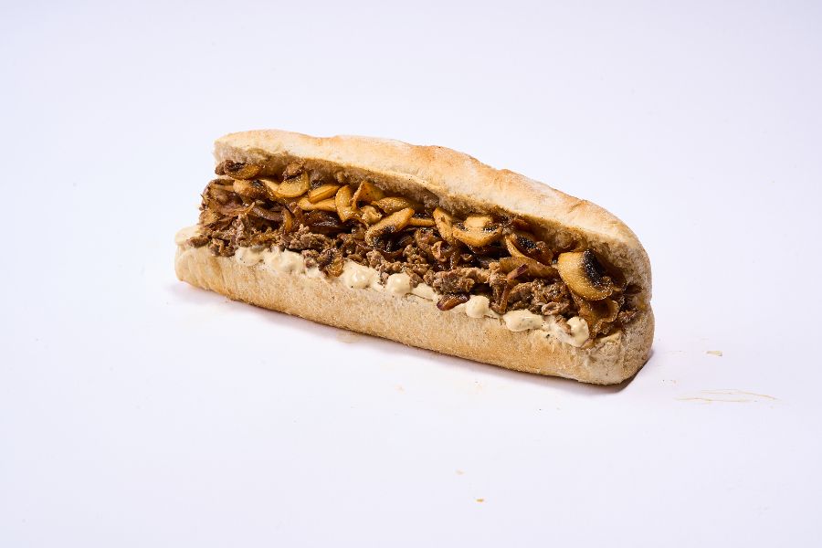 Philly Cheese Steak Mamma Mia Sandwich