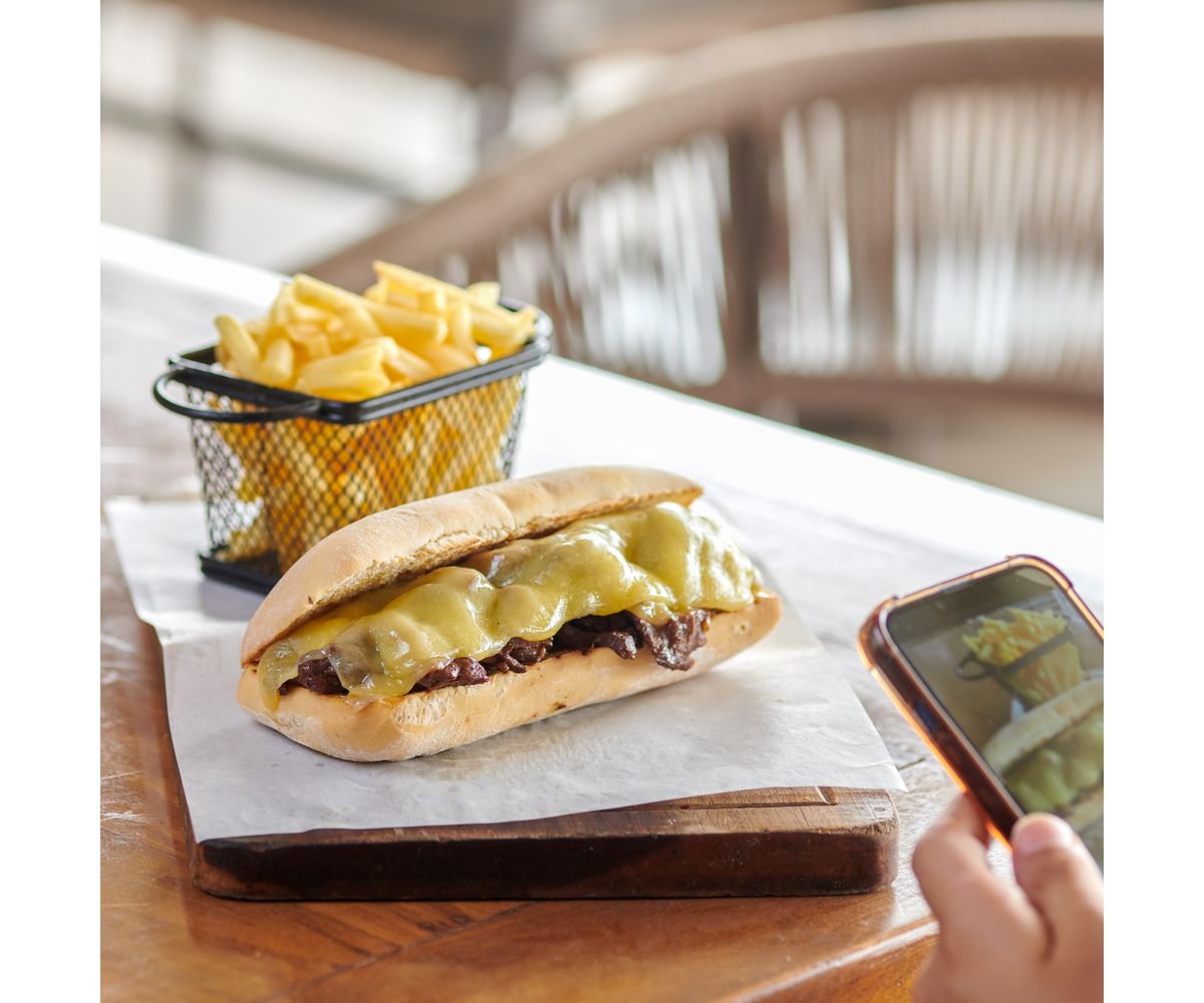 Philly Cheese Steak Sandwich