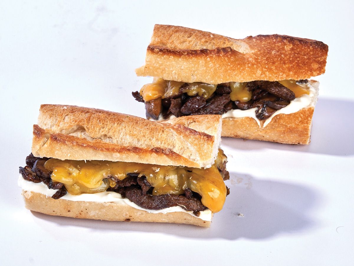 Philly Cheese Steak Sandwich