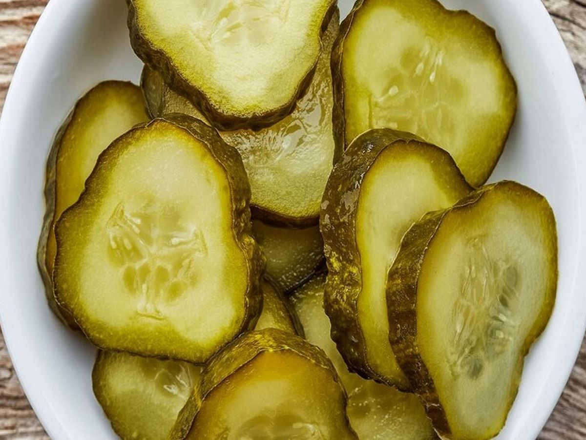 Pickled cucumber Dish