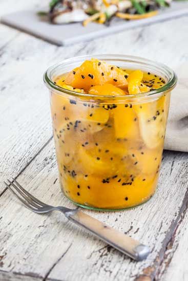 Pickled Lemons With Safflower