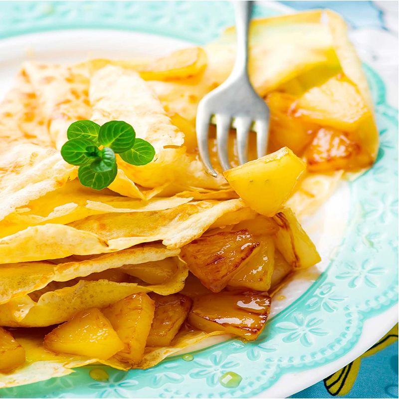 Pineapple Crepe