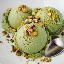 plain pistachio ice cream