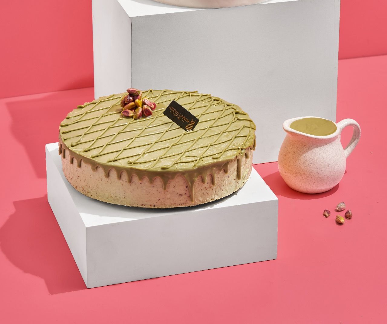 Pistachio Ice Cream Torte