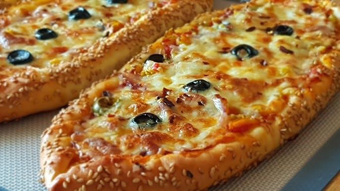 Pepperoni And Cheese Pizza Sandwich