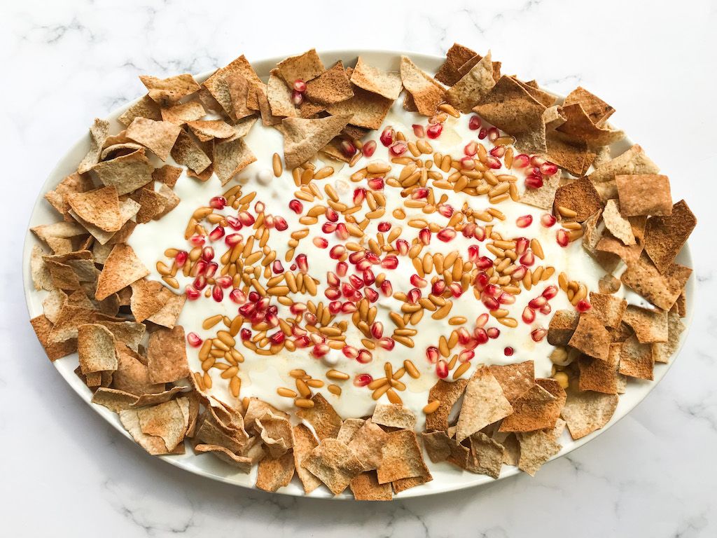 Plain Fatteh Tray