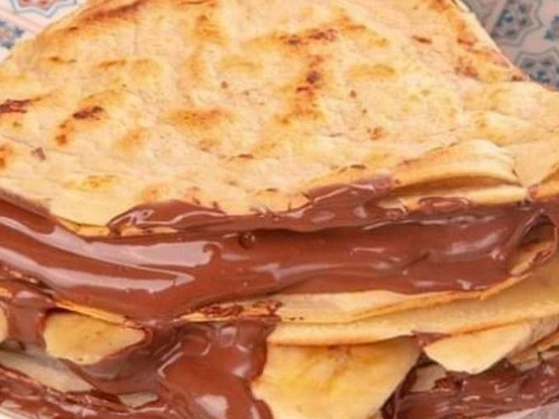 Nutella Chocolate Crepe