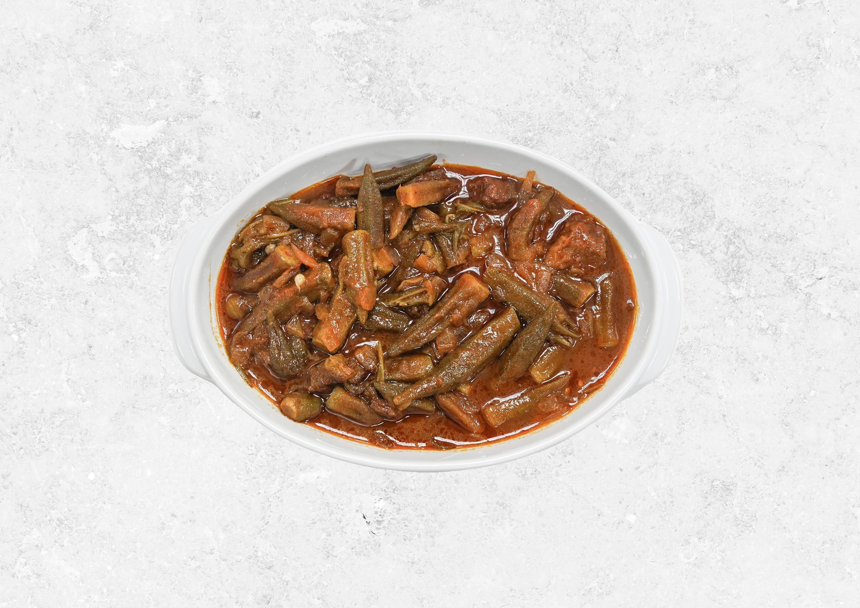 Plain Okra Casserole