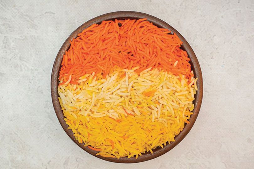 Plain white rice