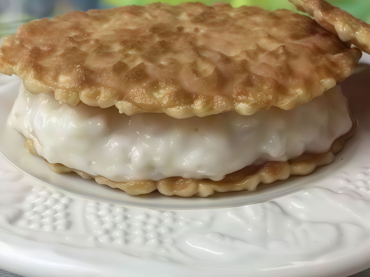 Plain rice pudding