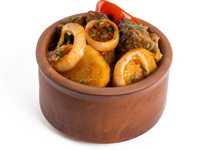 Potato With Meat Casserole