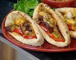 Eggplant Potato Sandwich