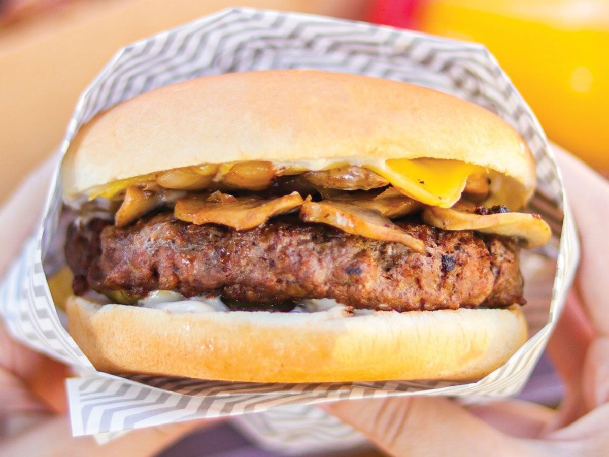 Prauge burger