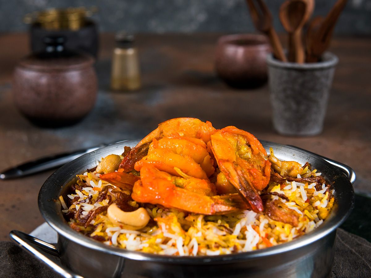 Prawn Biryani