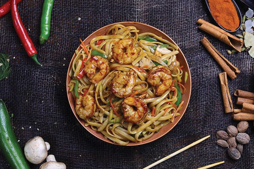 Noodles with Shrimp Large