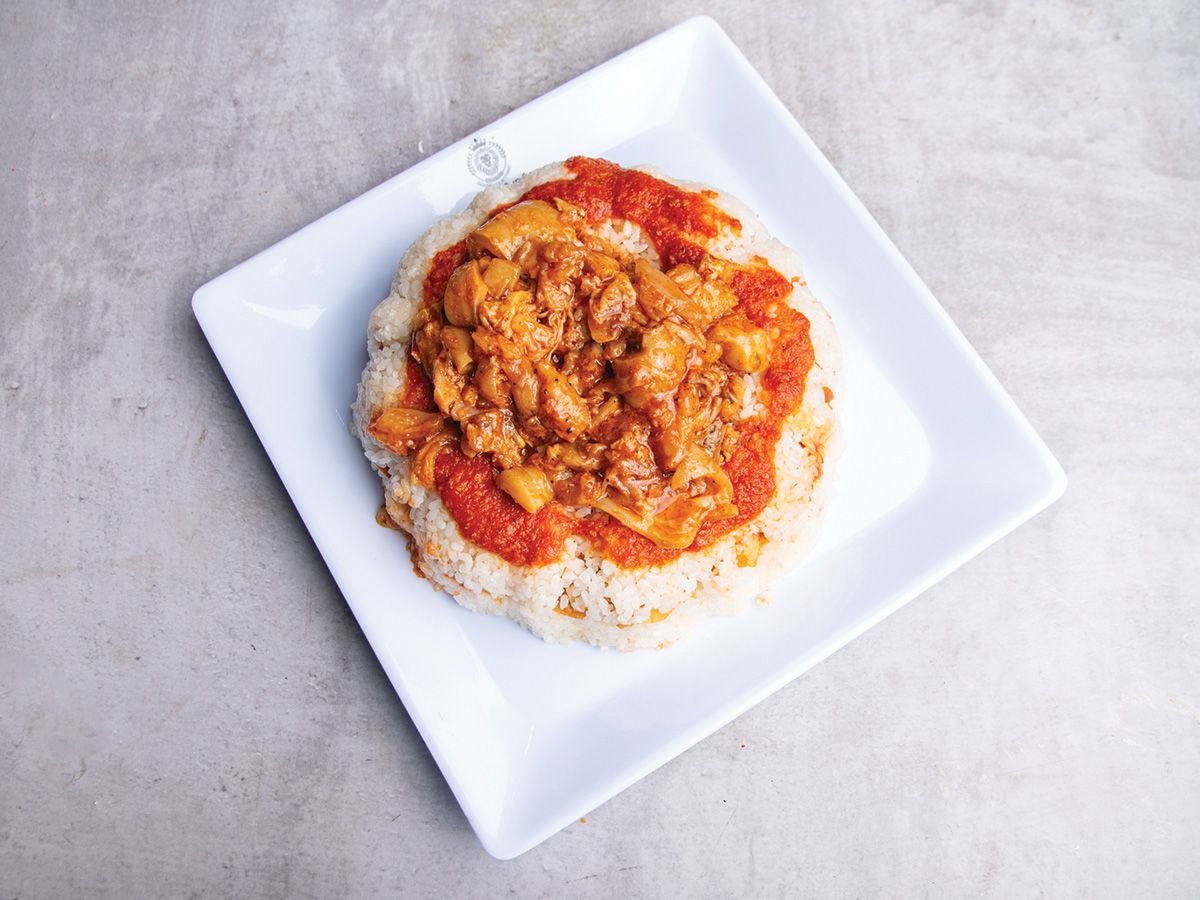 Knuckles Fatteh Casserole