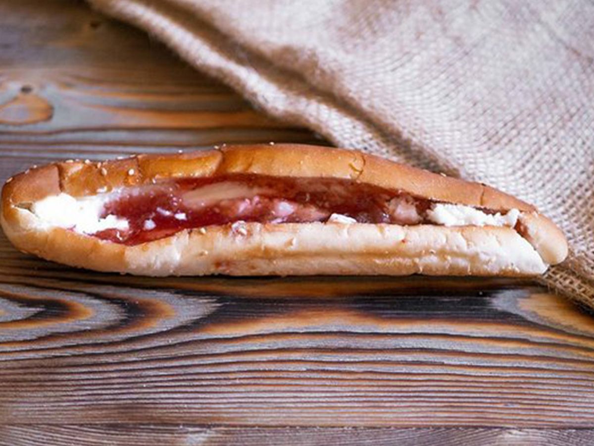 Qeshta With Jam sandwich