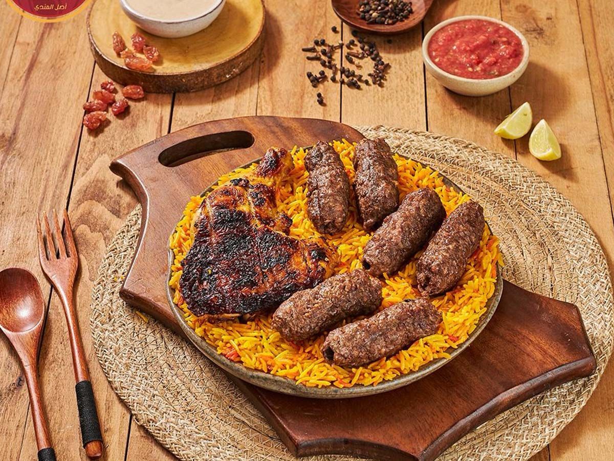 Quarter Grilled Chicken with quarter Kilo Kofta And Rice