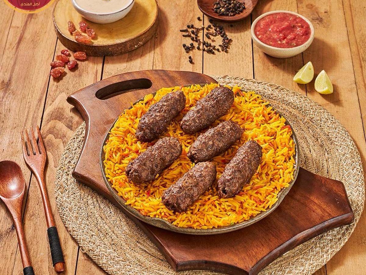 Quarter kilo of kofta with rice