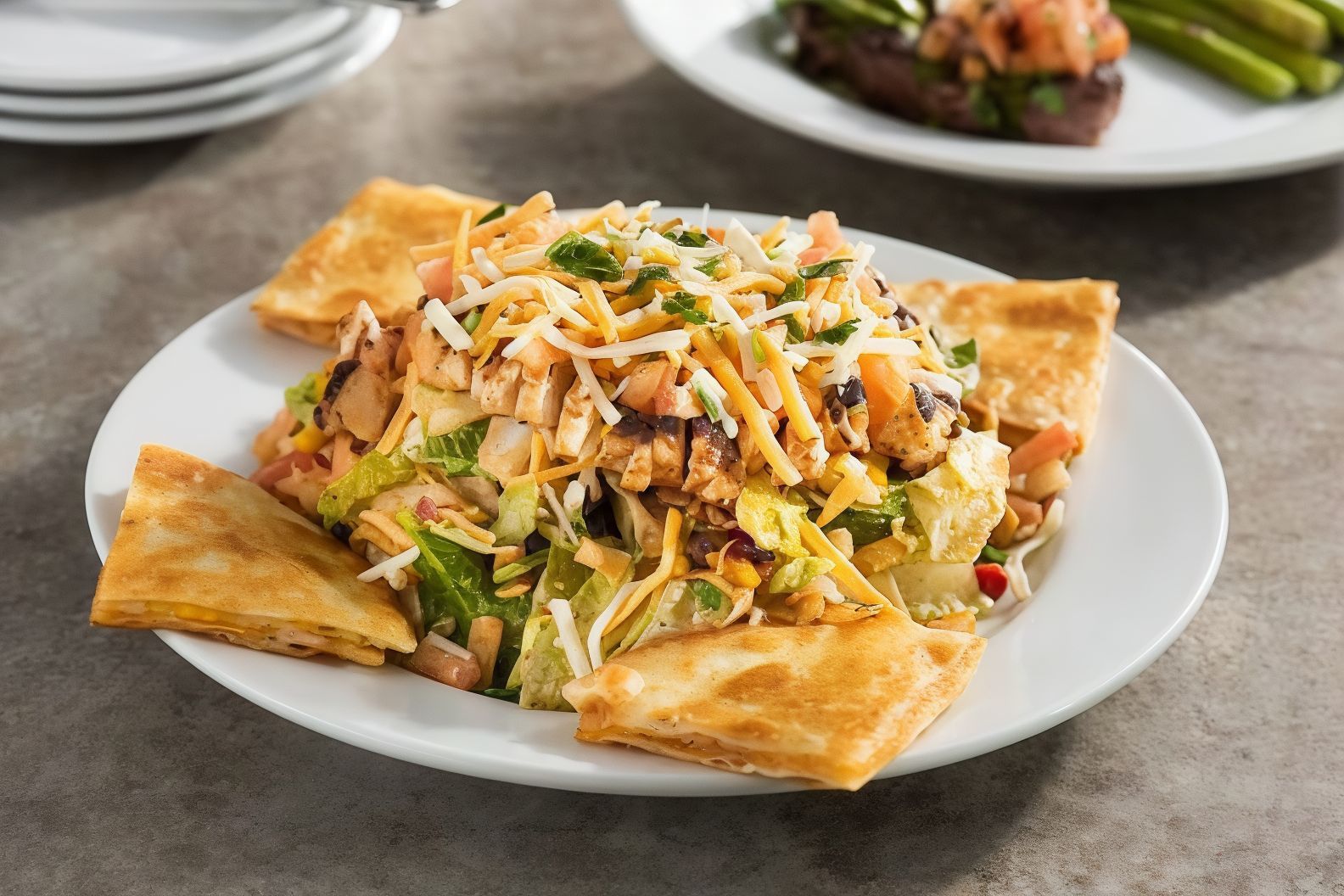 Quesadilla Explosion Salad