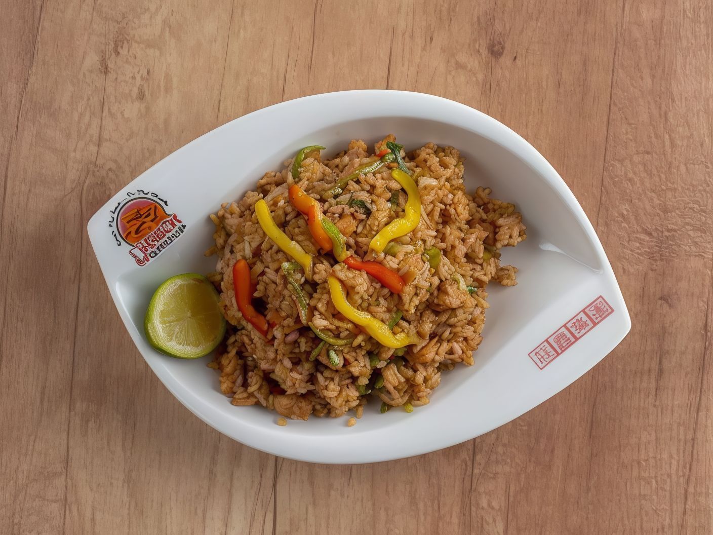 RT03- Spicy Fried Rice with Chicken and Basil In Thai Style