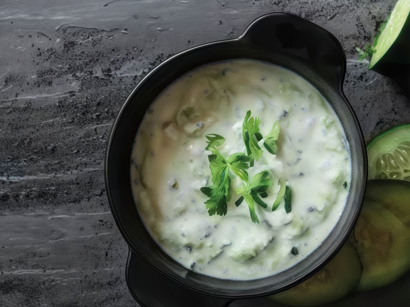 Raita With Cucamber