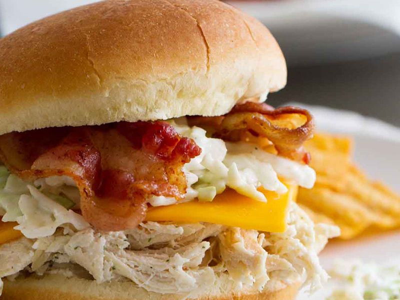 BBQ Crunchy sandwich