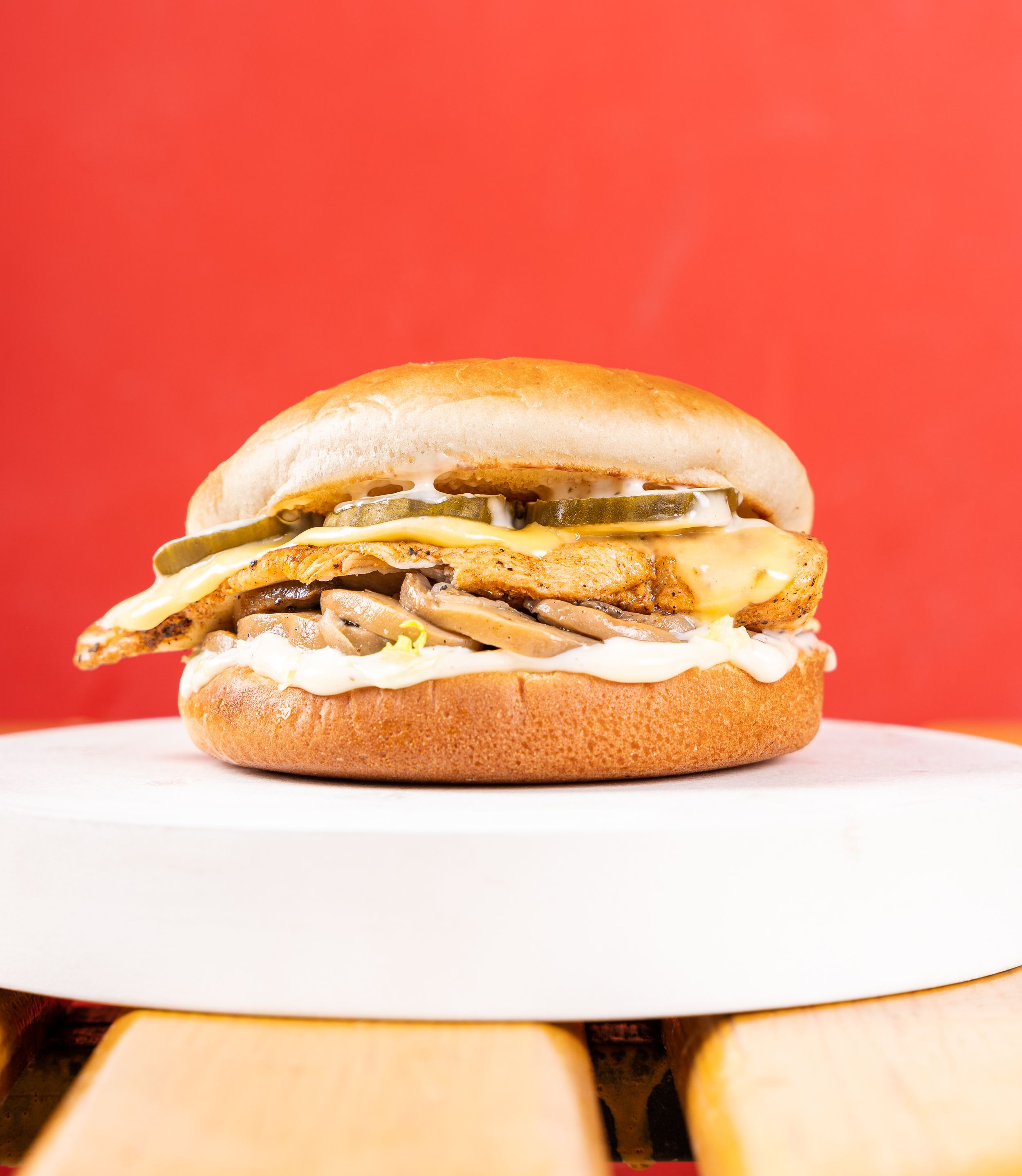Grilled Ranch Shrooms Chicken