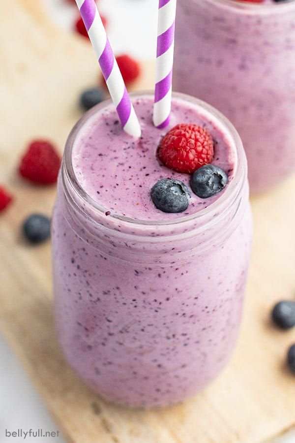 Blue Raspberry Smoothie