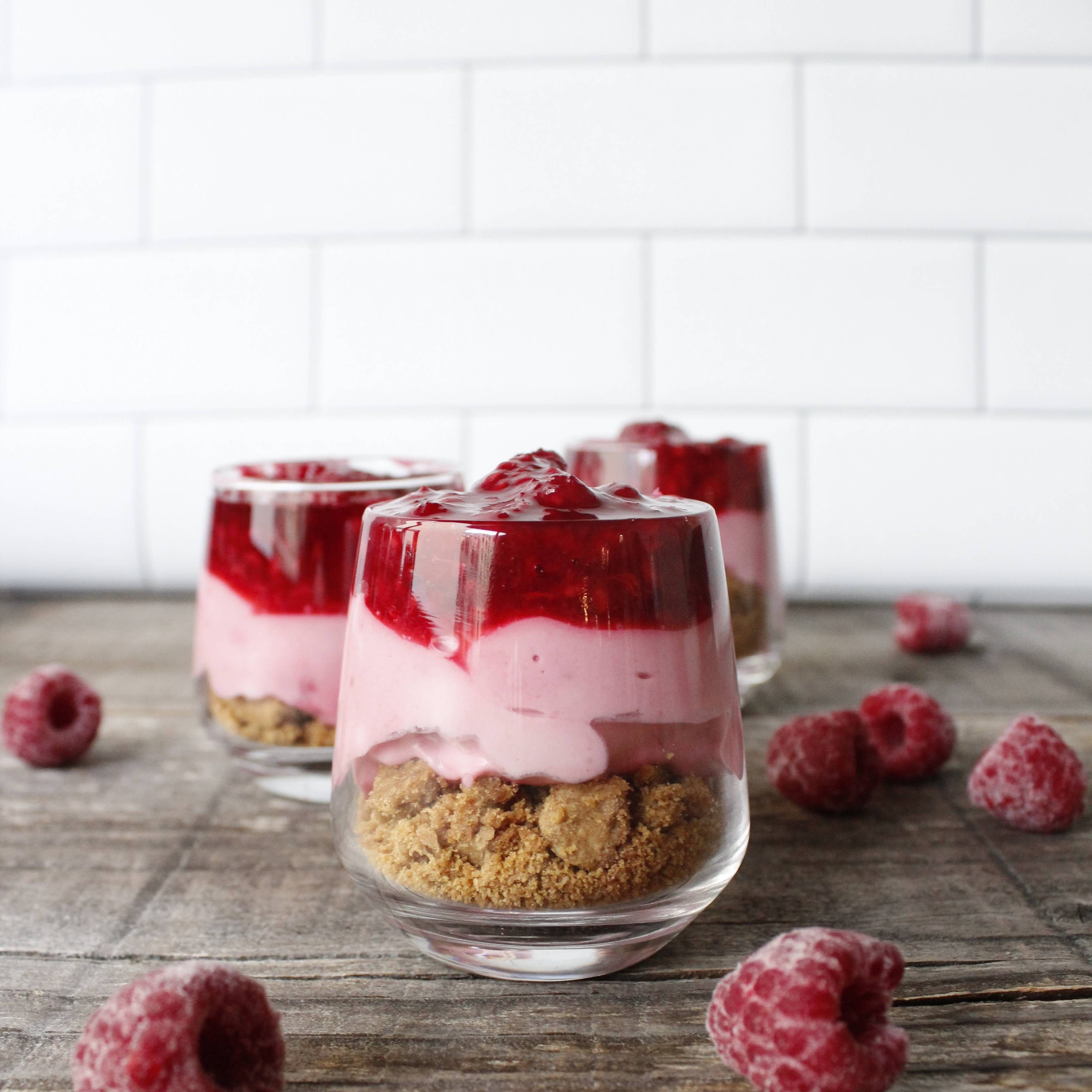 Raspberry Cheesecake Jar