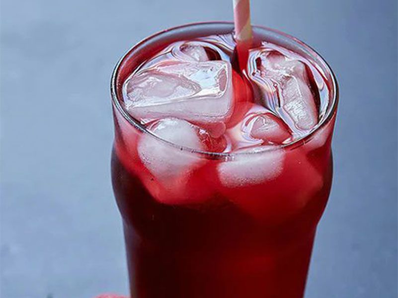 Cranberry Iced Tea