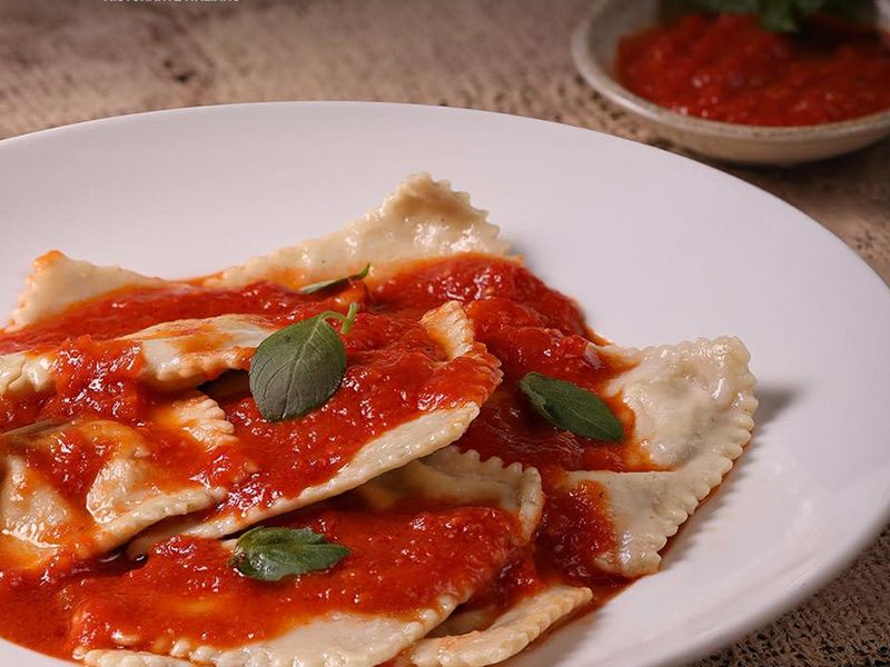 Ravioli Primavera