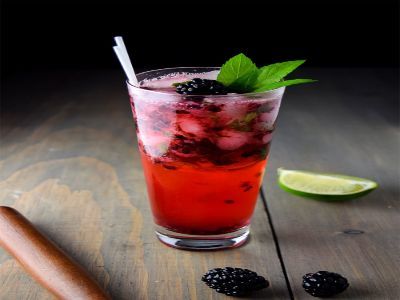 Red Berry Mojito