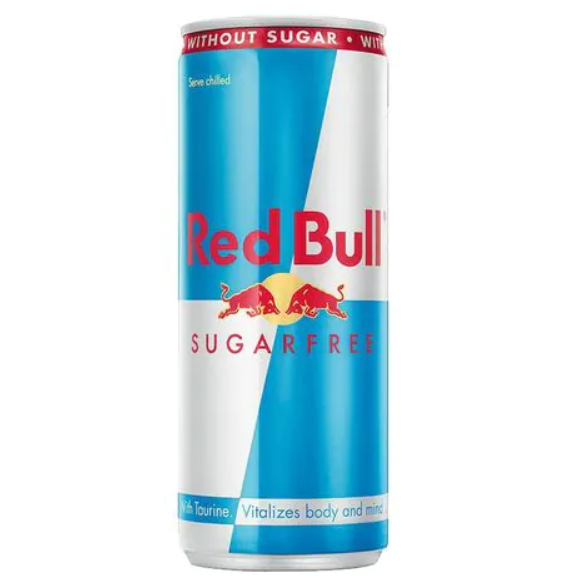Redbull Suger Free Can