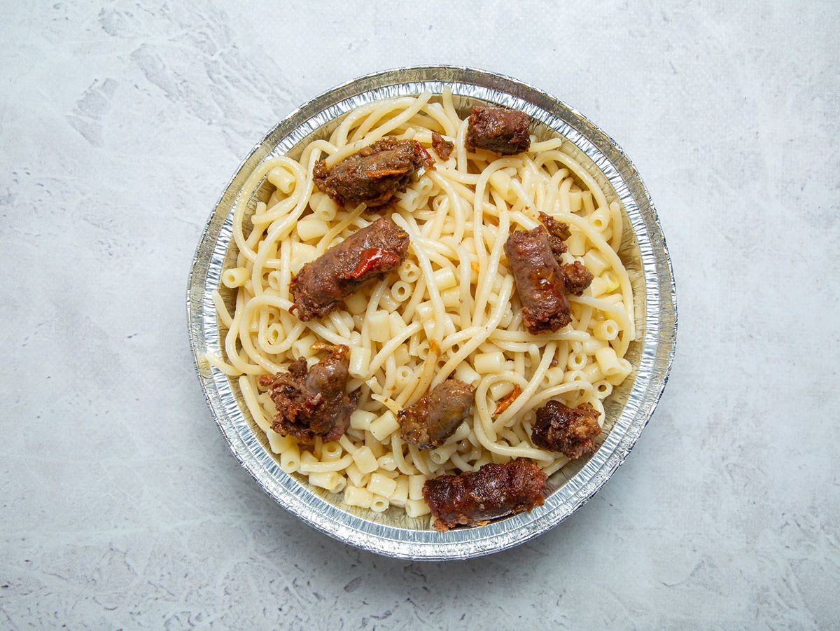 Regular Oriental Sausage Pasta