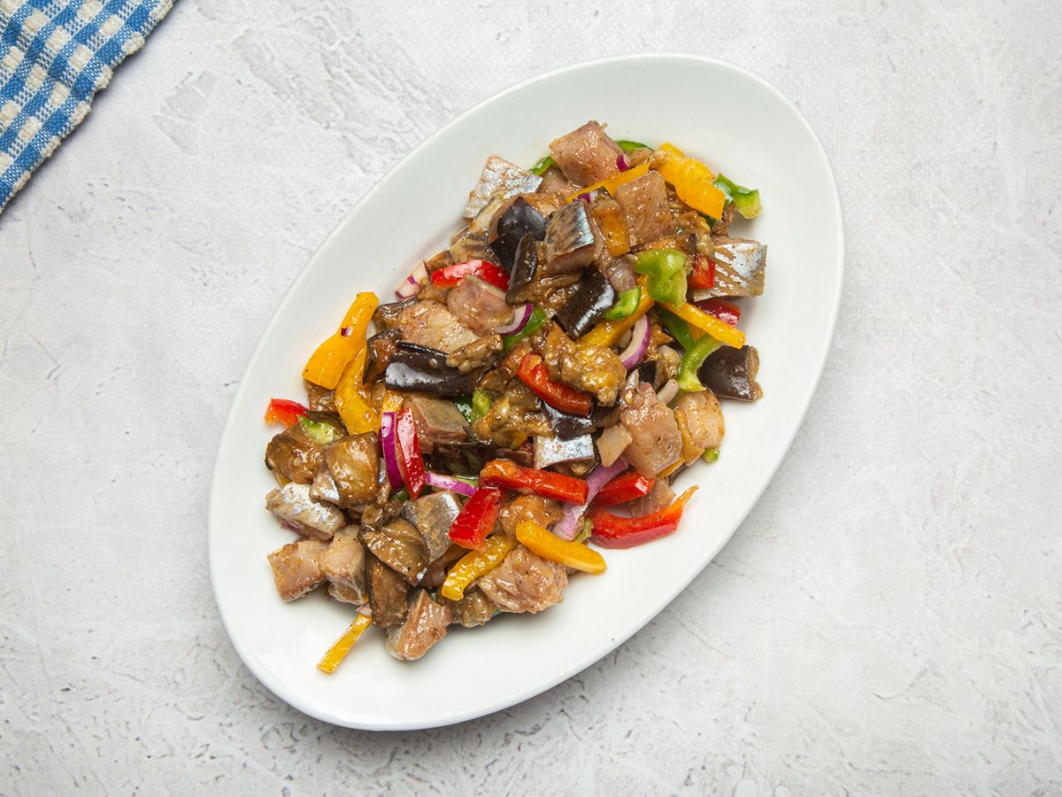 Réngàto Aubergine Meal