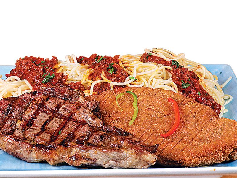 Ribeye And Chicken